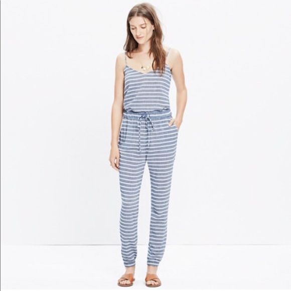 Madewell Other - Madewell Bandi Cover-Up Jumpsuit in Stripe